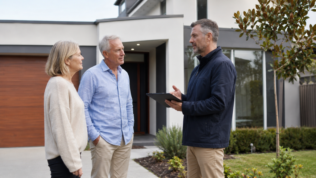 talking to a mortgage broker
