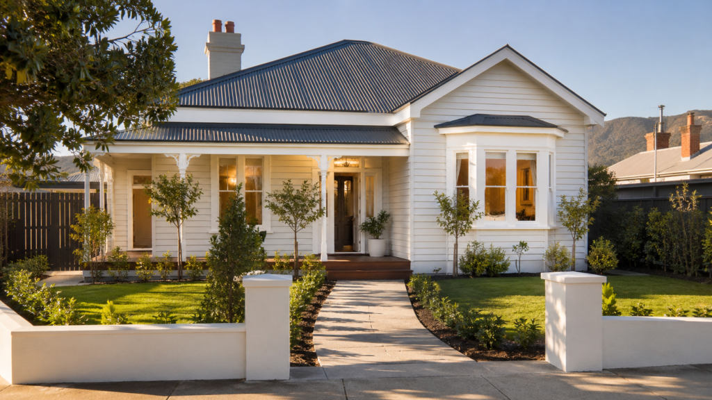 modern home exterior